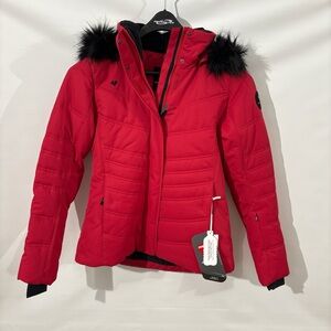 NWT Obermeyer Tuscany II jacket readmylip (red)retail 299